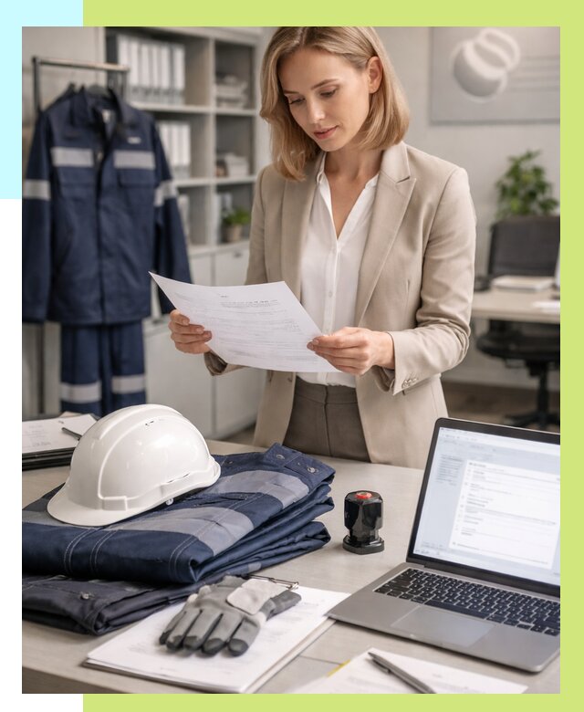 Сертификация спецодежды в Кузнецке от 7297 р. | Алешин-Кнц