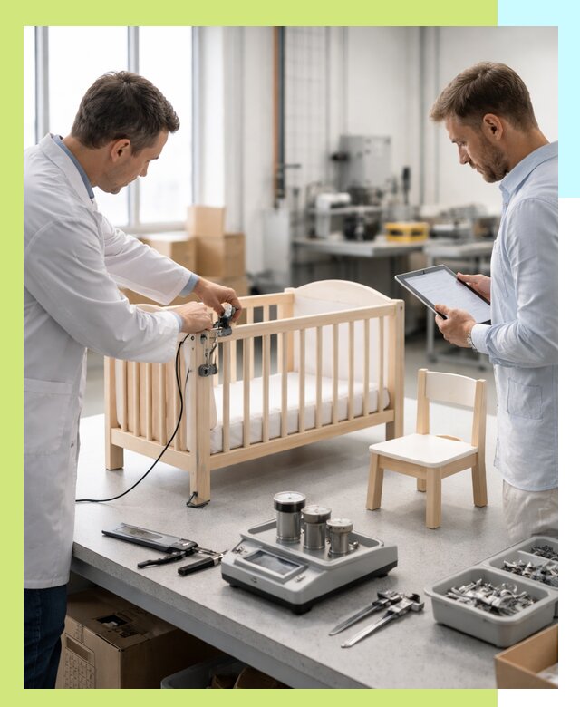 Сертификация детской мебели и проверка безопасности в Кузнецке