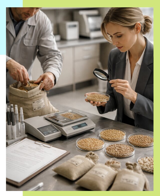 Сертификация зерна в Кузнецке по цене от 15636 р. | Алешин-Кнц