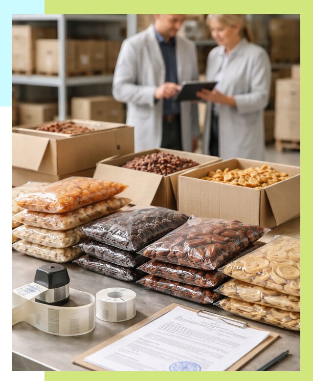 Сертификация сухофруктов в Кузнецке от 12509 р. | Алешин-Кнц под ключ