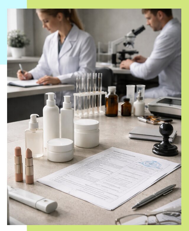 Сертификация косметики в Кузнецке от 20848 р. - Алешин-Кнц