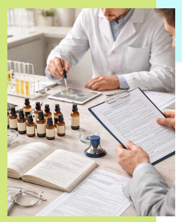 Сертификация эфирных масел и документация качества в Кузнецке