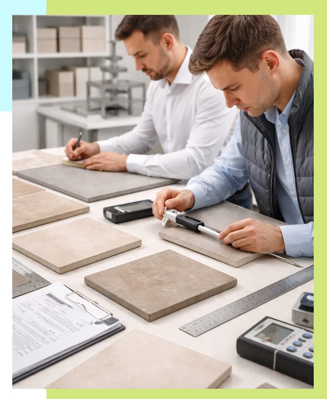 Сертификация плитки в Кузнецке от 26060 р. | Алешин-Кнц гарантия