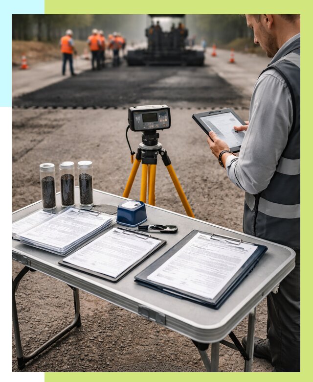 Сертификация асфальта в Кузнецке от 26060 р. | Алешин-Кнц