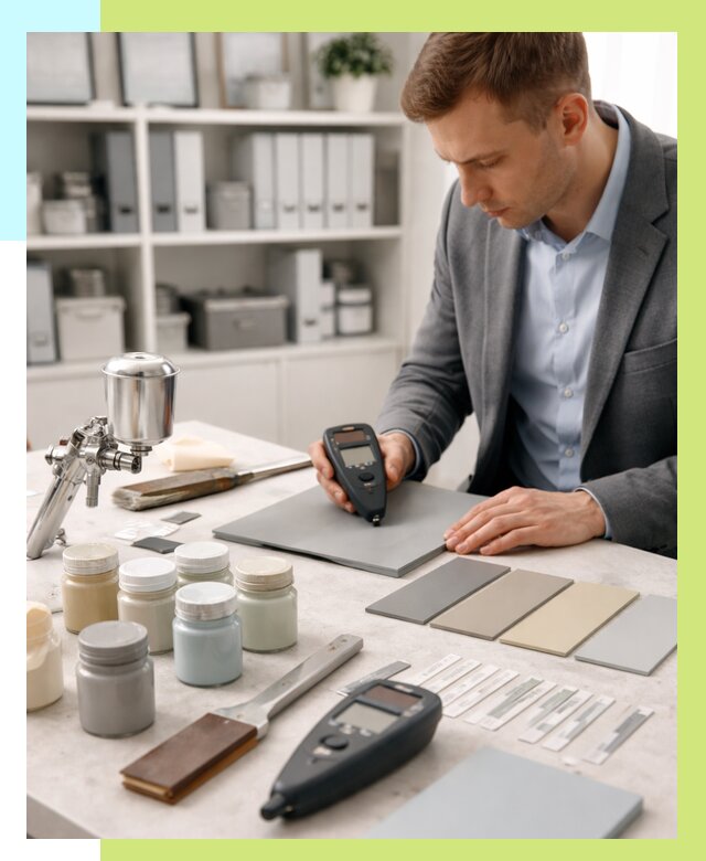 Сертификация краски в Кузнецке от 26060 р. | Алешин-Кнц центр