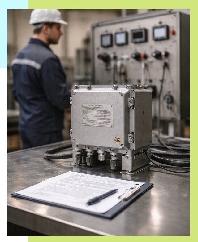 Сертификация взрывозащищенного оборудования в Кузнецке от 36484 р. | Алешин-Кнц