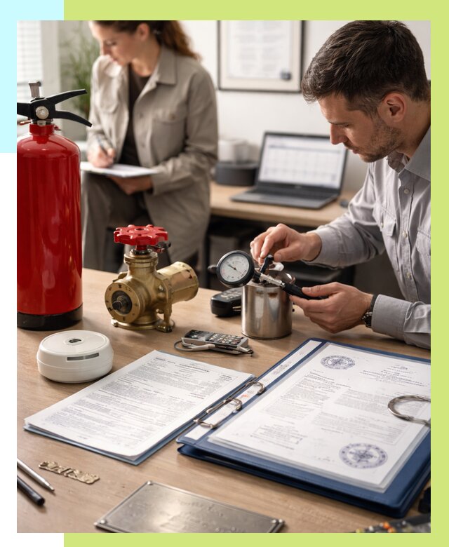 Сертификация пожарного оборудования в Кузнецке от 15636 р.|Алешин-Кнц