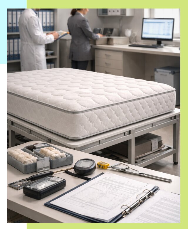 Сертификация матрасов в Кузнецке от 8860 р. | Алешин-Кнц