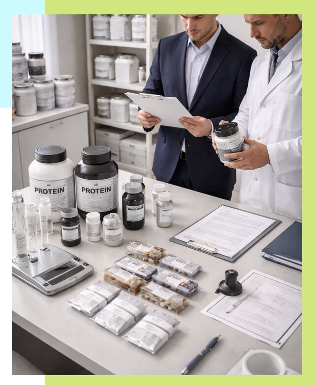 Сертификация спортивного питания в Кузнецке от 15636 р., Алешин-Кнц