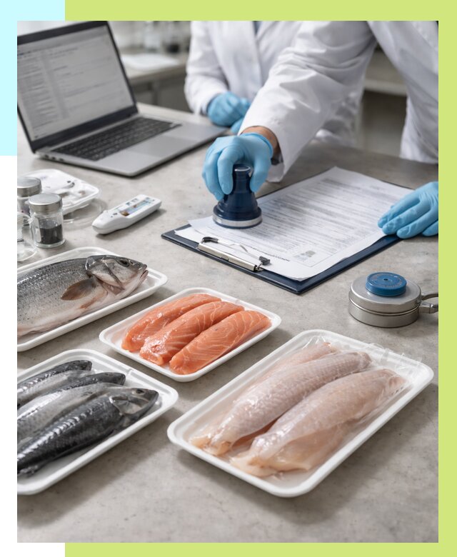 Сертификация рыбы и сертификат в Кузнецке от 15636 р. | Алешин-Кнц