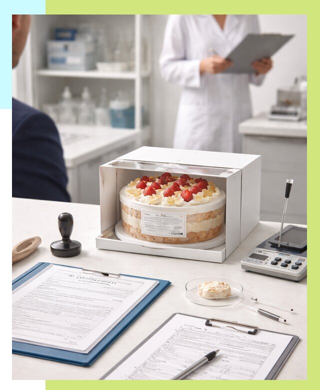 Сертификация тортов в Кузнецке от 9382 р. заказать | Алешин-Кнц