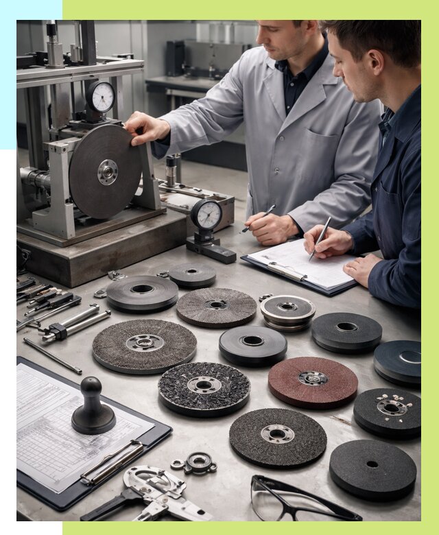 Сертификация абразивного инструмента в Кузнецке от 15636 р. Алешин-Кнц