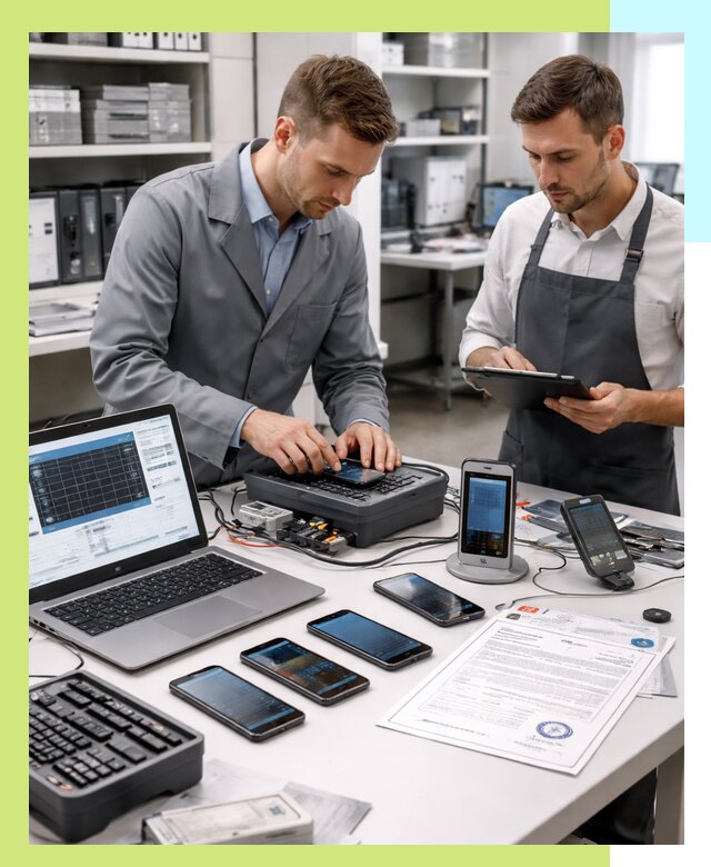 Сертификация мобильных телефонов и смартфонов в Кузнецке под ключ