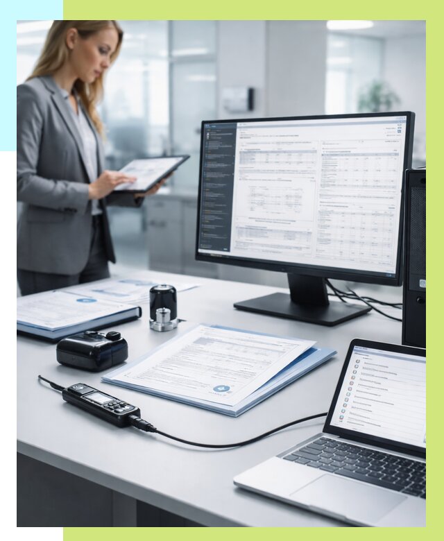 Сертификация компьютеров в Кузнецке от 12509 р. Алешин-Кнц