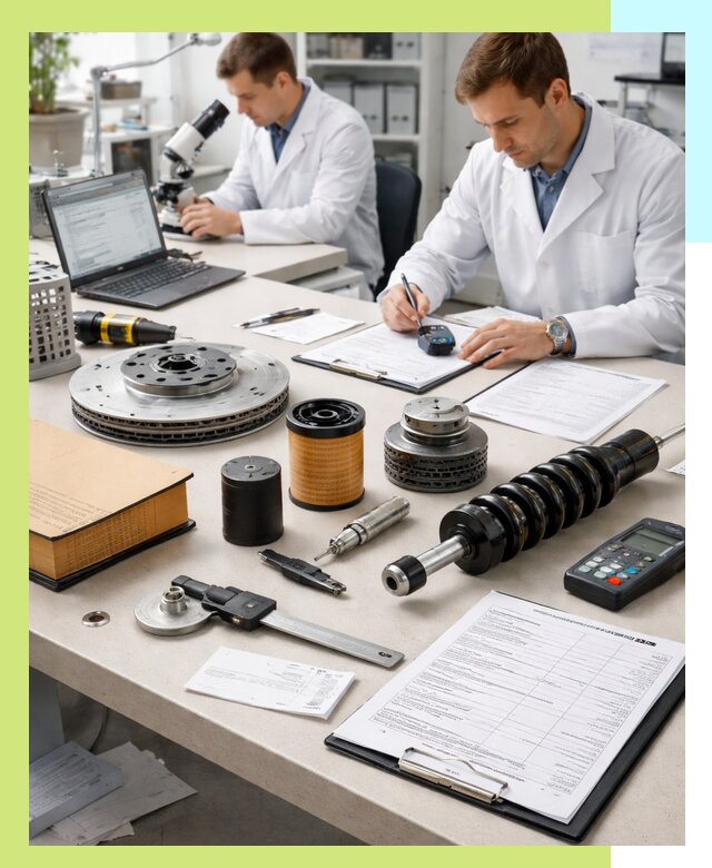 Сертификация автозапчастей и комплектующих в Кузнецке по ГОСТ