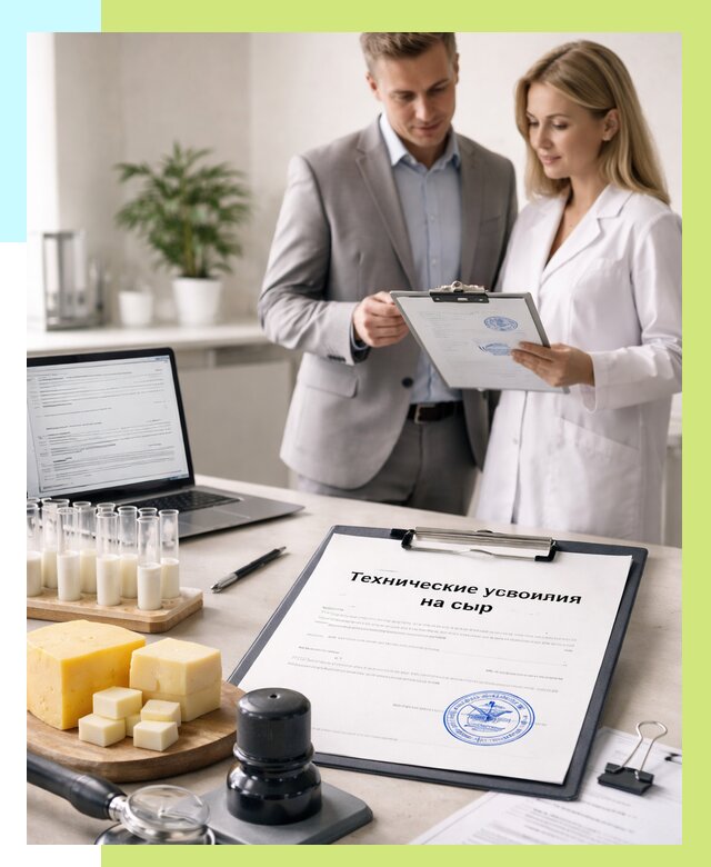 ТУ на сыры в Кузнецке срочно от 12509 р. — оформление | Алешин-Кнц