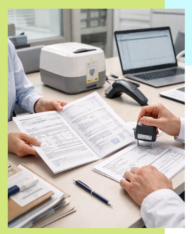 Оформление паспорта на товар и сопроводительных документов в Кузнецке