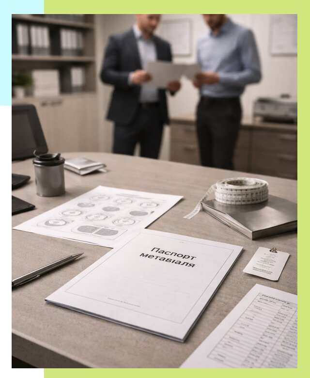 Паспорт материала и качества в Кузнецке от 4691 р. | Алешин-Кнц