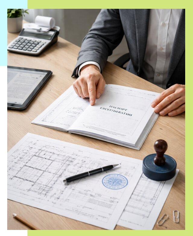 Паспорт эксплуатации в Кузнецке под ключ от 4691 р. Алешин-Кнц