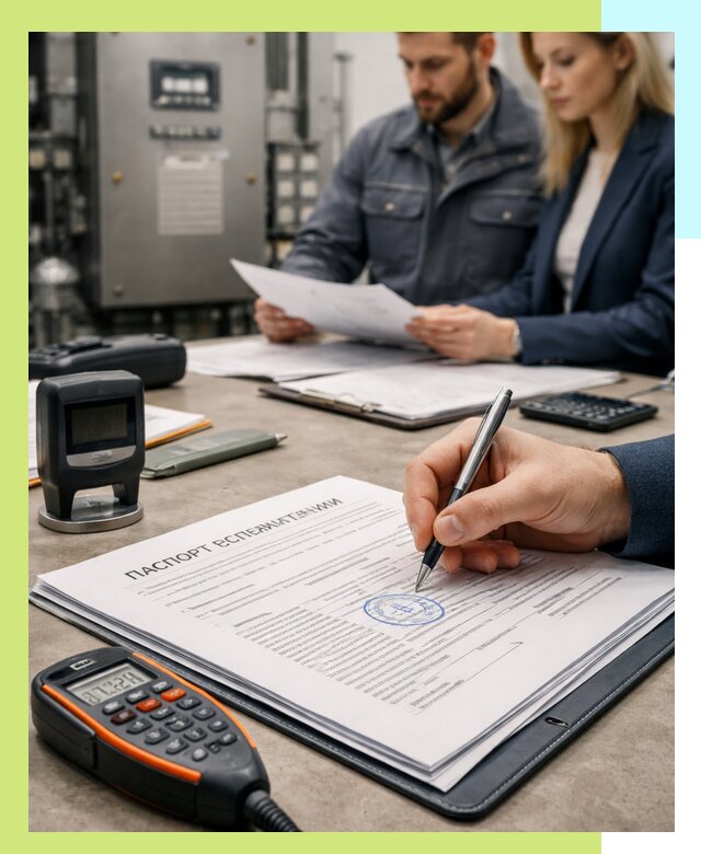 Оформление паспорта эксплуатации оборудования в Кузнецке