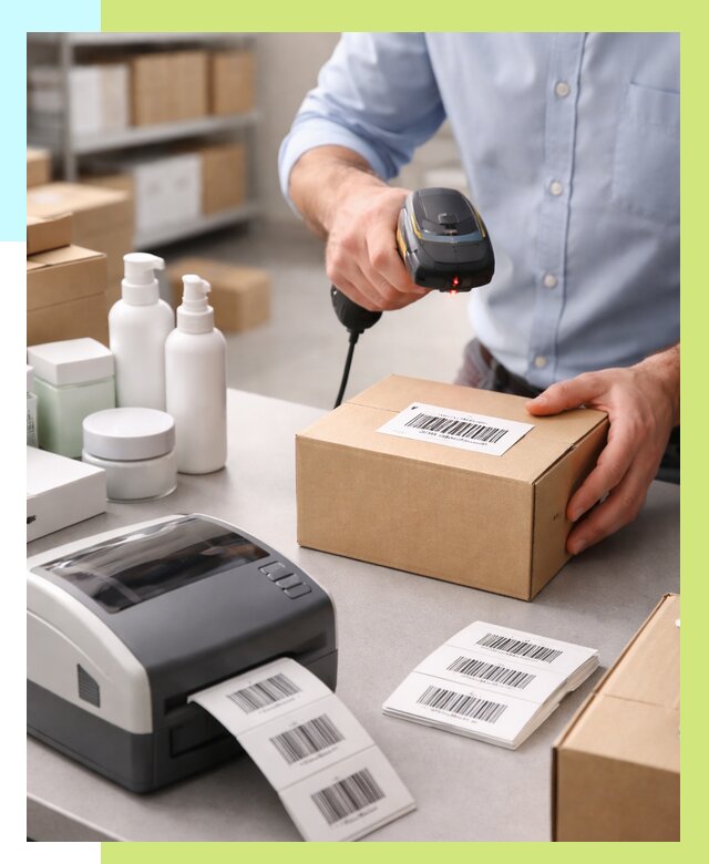 Штрихкодирование продукции в Кузнецке от 4691 р. | Алешин-Кнц