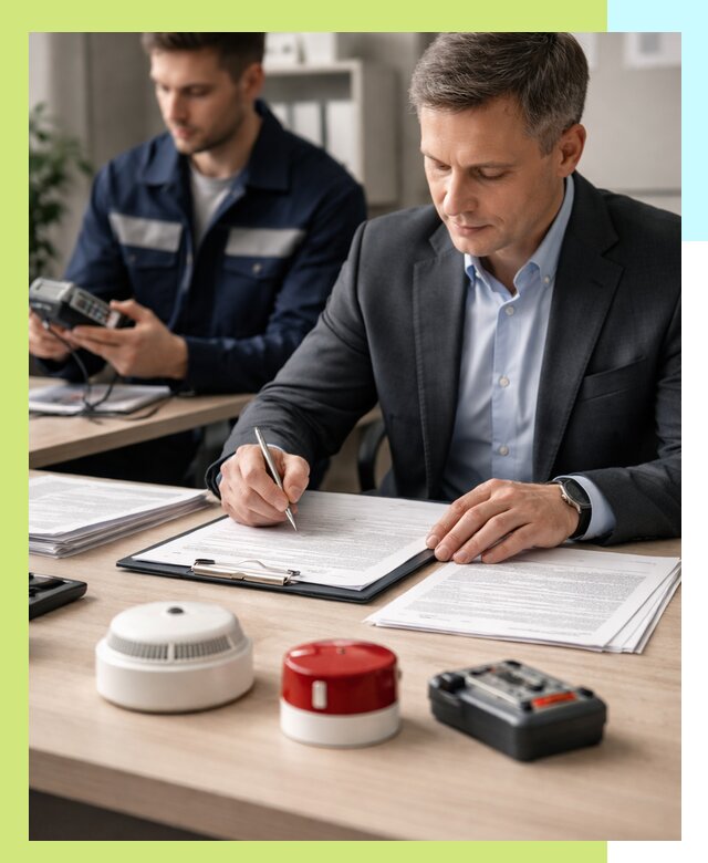 Получение добровольного пожарного сертификата в Кузнецке