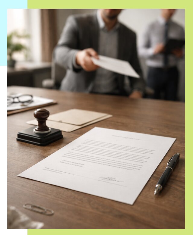 Отказное письмо по сертификации в Кузнецке от 3648 р. | Алешин-Кнц