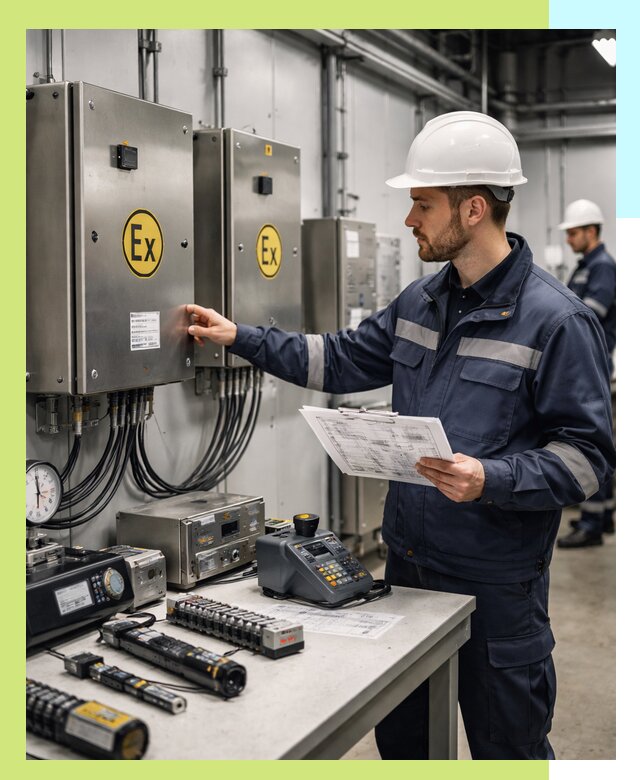 Сертификат взрывозащиты промышленного оборудования в Кузнецке