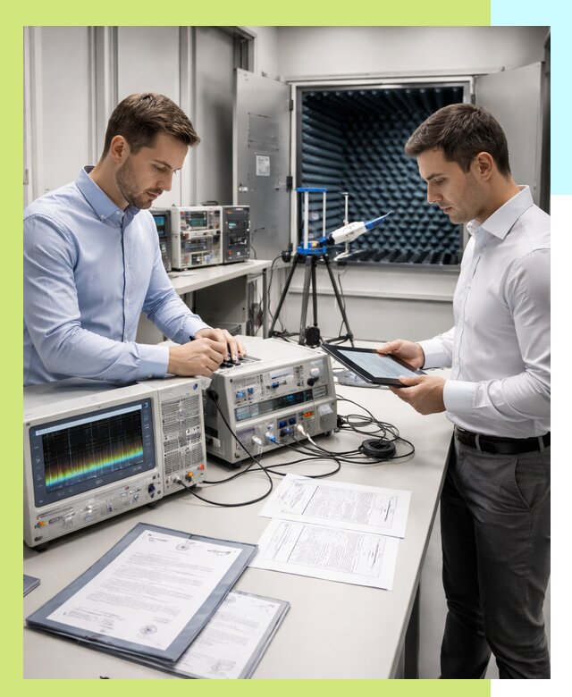 Оформление и выдача сертификата ЭМС для продукции в Кузнецке