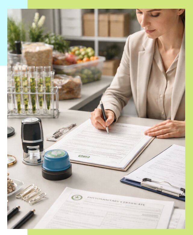 Фитосанитарный сертификат оформить в Кузнецке от 4691 р. | Алешин-Кнц