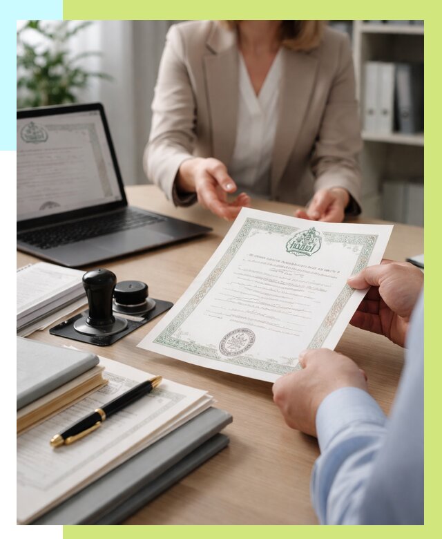 Халяль сертификат в Кузнецке, получить от 15636 р. | Алешин-Кнц