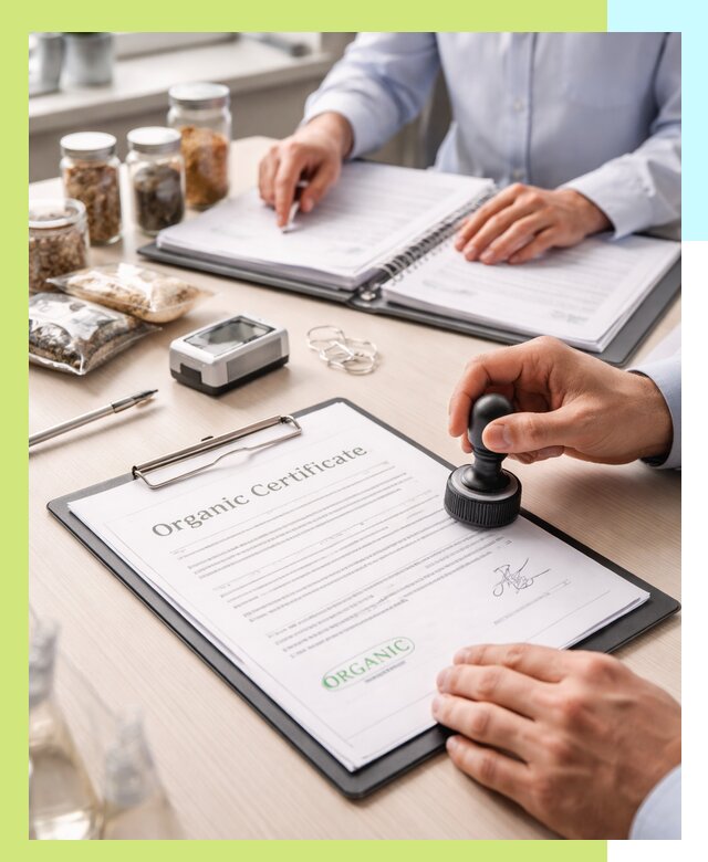 Получение органик сертификата для продукции в Кузнецке