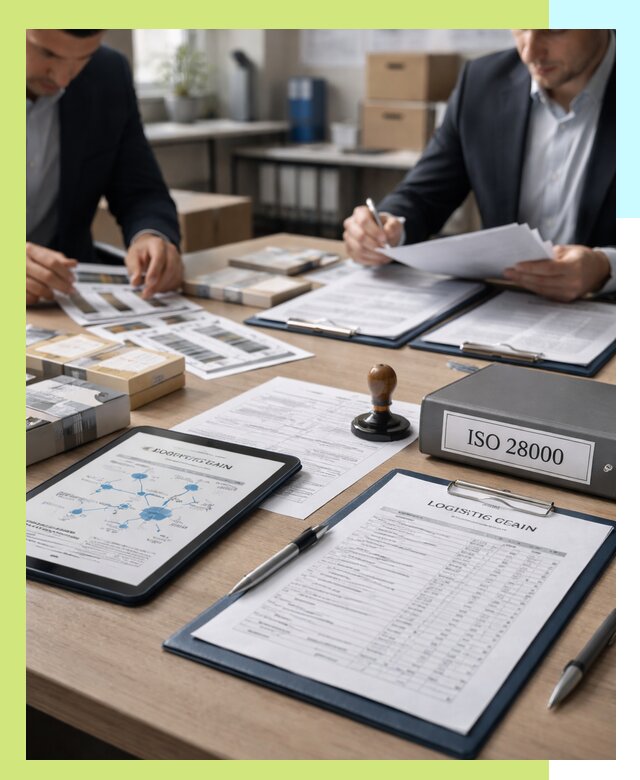 Получение сертификата ISO 28000 по безопасности цепи поставок в Кузнецке