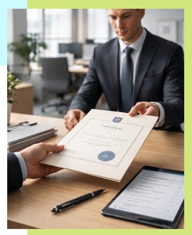 Сертификат ISO 30301 в Кузнецке от 36484 р. | Алешин-Кнц - под ключ