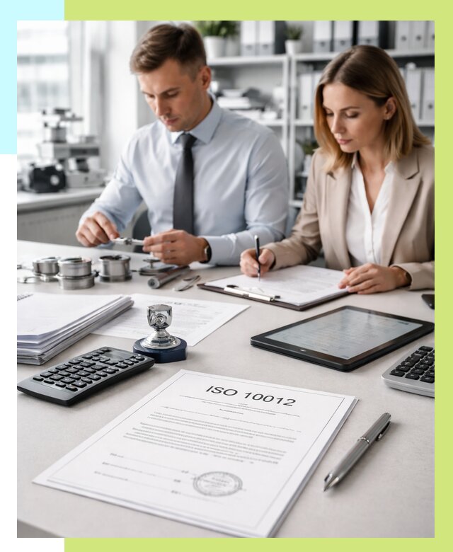 Сертификат ISO 10012 в Кузнецке от 26060 р. — Алешин-Кнц