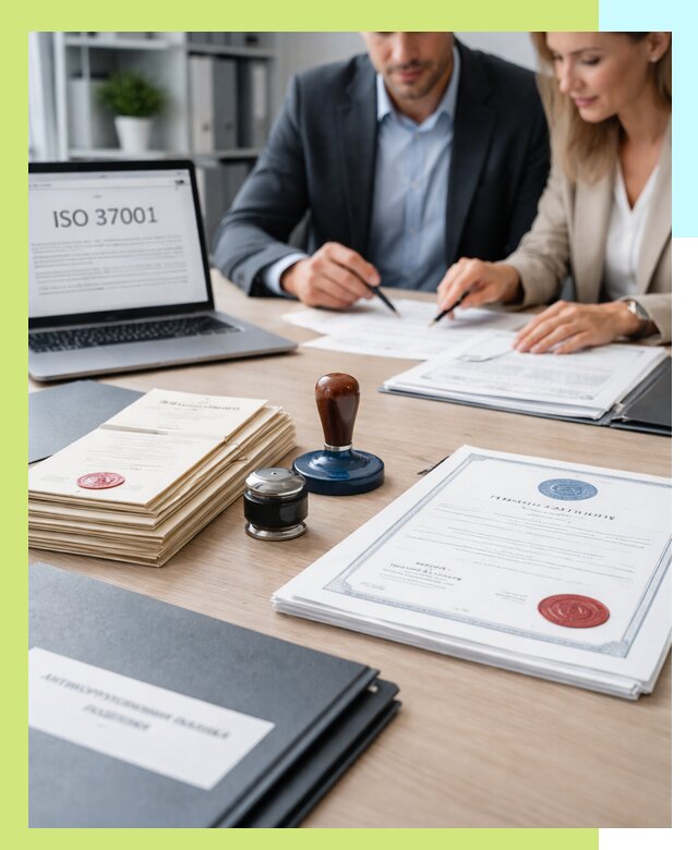 Получение сертификата ISO 37001 по системе борьбы с коррупцией в Кузнецке